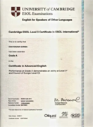 ESOL Level 3 Certificate