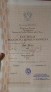 Международный сертификат знания польского языка. Уровень В2