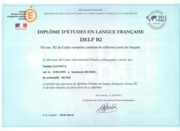 Diplome d'Etudes en Langue Francaise - DELF B2