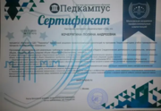 Сертификат о профессиональной переподготовке
