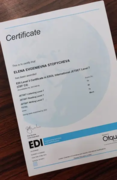 Международный сертификат LCCI, подтверждающий уровень С2. 2013 г.