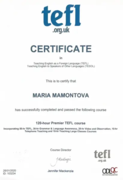 TEFL Certificate