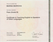 Кембриджский сертификат преподавателя английского языка CELTA
