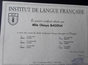 Diplome de connaissance du francais