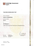 Teaching Knowledge Test Module 2