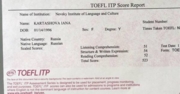 TOEFL Paper