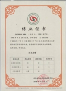 Сертификат об окончании летних языковых курсов в Шэньянском политехническом университете