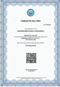 Сертификат экзамена ЕГЭ по русскому языку в Московском центре качества образования.  Уровень-экспертный