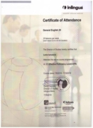 Сертификат об учебе за рубежом