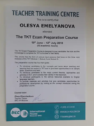 TKT (подготовка к экзамену)