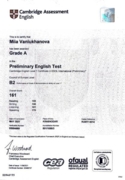 Cambridge Assessment English PET B2+