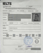 IELTS Certificate