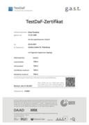 Test DAF-Zertifikat