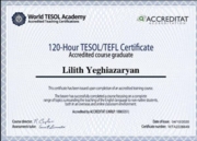 TEFL/TESOL Certificate