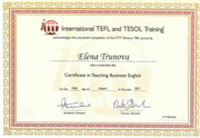 TEFL Diploma Business English Course