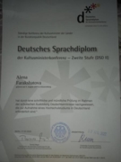 Немецкий языковой диплом уровня B2-C1 (DSD 2)