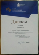Диплом II степени Премия Губернатора Московской области