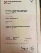 Cambridge English Level 5 Certificate of Teaching English to Speakers of Other Languages (CELTA)