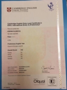 Кембриджский сертификат PET