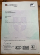 CELTA Certificate