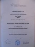 Международный бизнес (Bachelor of Business Administration)