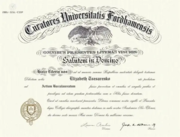 Fordham University Diploma