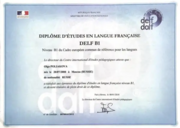 Diplome d’etudes en langues francaise - DELF B1