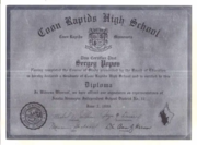 Coon Rapids High School Diploma