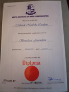 University diploma