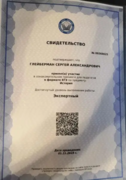 Сертификат о прохождении ЕГЭ по Истории (экспертный уровень)