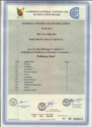 General Certificate of education