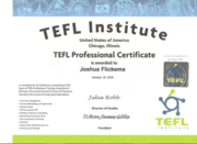 TEFL Professional Certificate