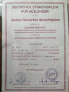 Большой диплом немецкого языка