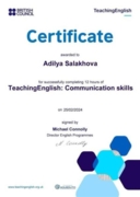 British Council, TeachingEnglish: Communication skills