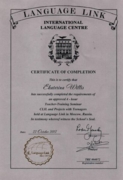CLILL Certificate 2017