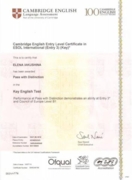 KET Certificate