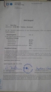 Сертификат DSH Test