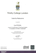 Trinity Cert-TESOL 160 hours (offline, TEFL Iberia, Barcelona)