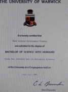 BSc Honours Degree